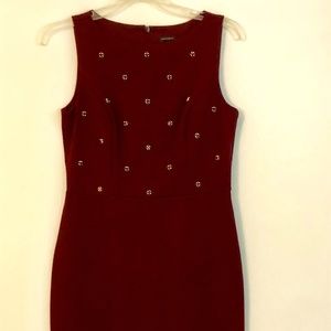 Ann Taylor Beaded Pencil Dress